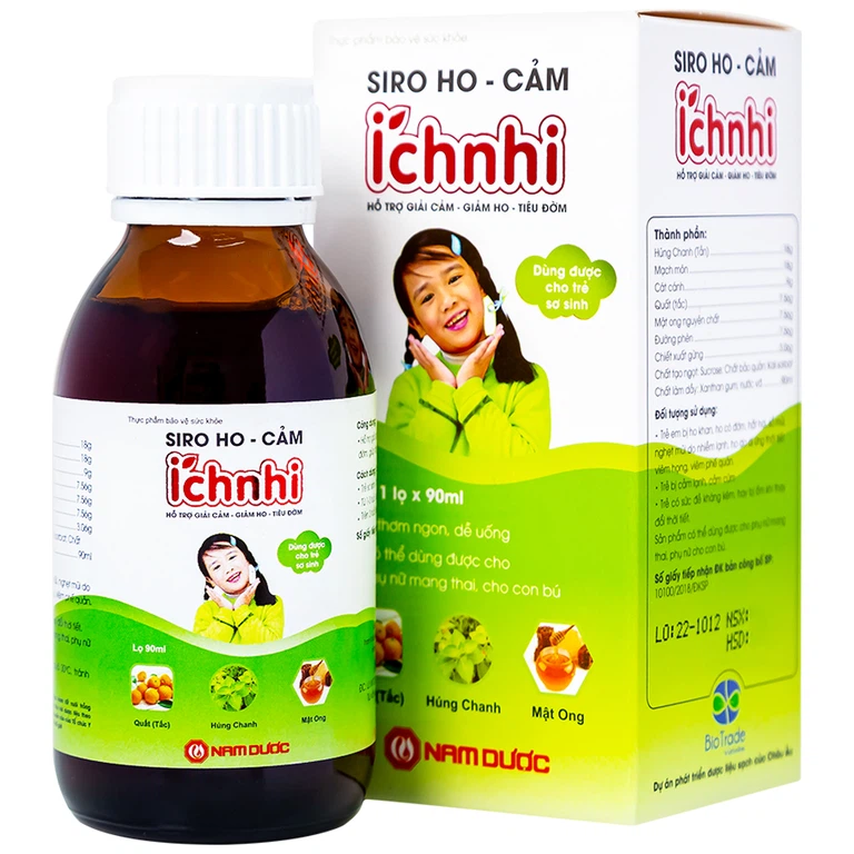 Siro Ho – Cảm Ích nhi – Hộp 1 lọ x 90ml
