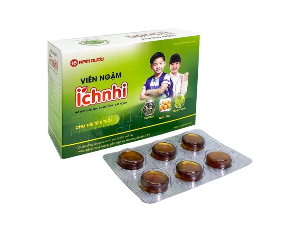 Viên ngậm Ích nhi – Hộp 30 viên