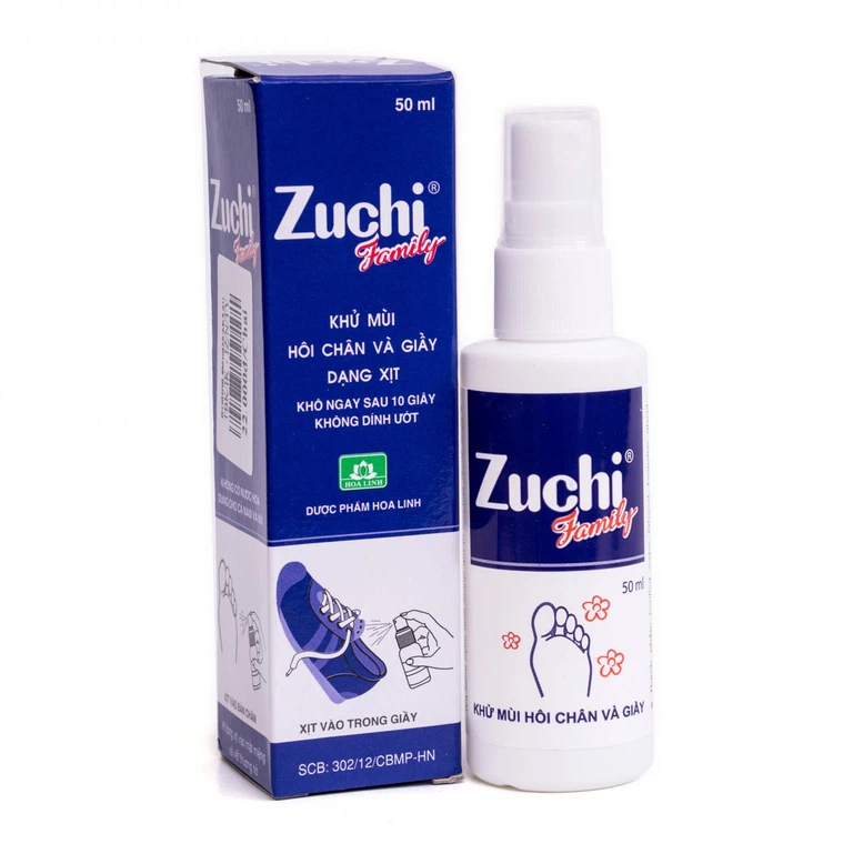 Xịt khử mùi Zuchi Family – Lọ 50ml