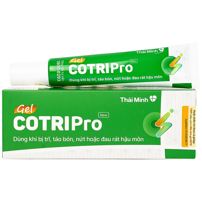 Gel COTRIPro – Hộp 1 tuýp x 25g