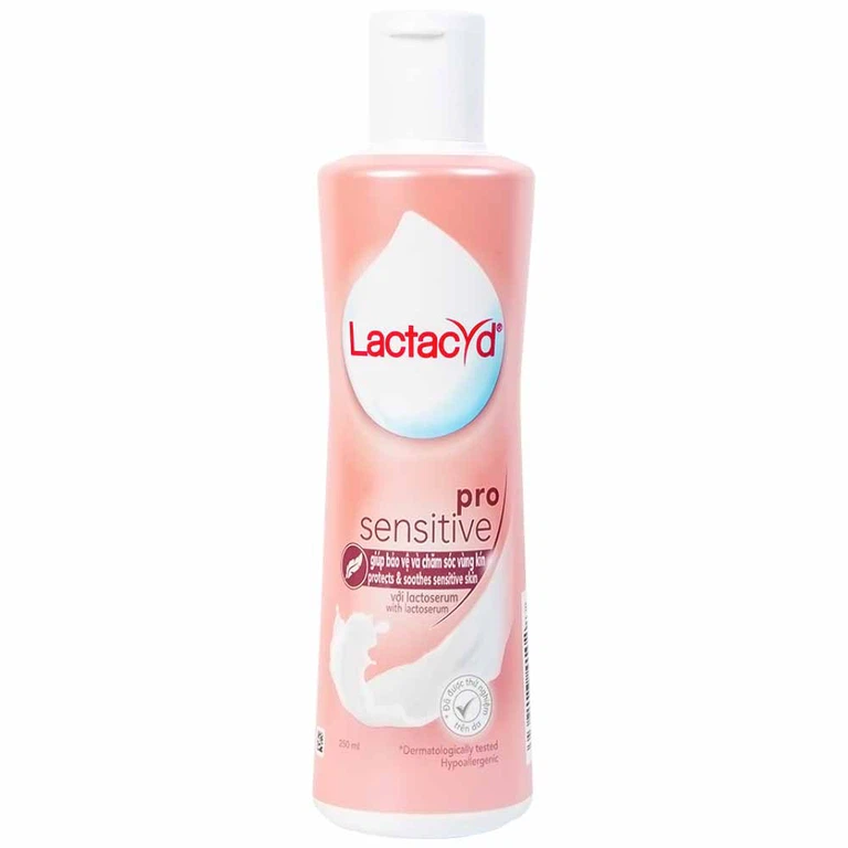 Dung dịch vệ sinh phụ nữ Lactacyd pro sensitive – Chai