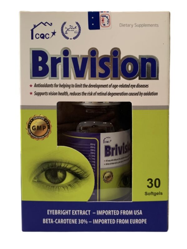 Viên uống Brivision – Hộp 30 viên