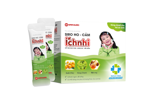 Siro Ho – Cảm Ích Nhi – Hộp 30 gói x 5ml
