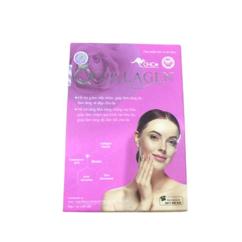 Viên uống Q Collagen CHC – Hộp 30 viên