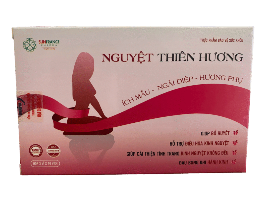 Viên uống Nguyệt Thiên Hương – Hộp 30 viên