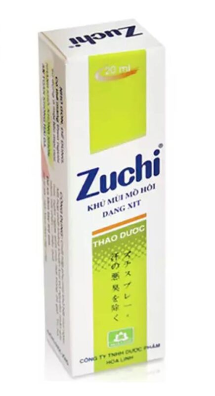 Xịt khử mùi Zuchi Thảo Dược –  Lọ 20 ml