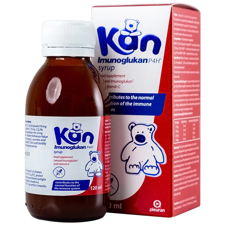 Syrup Kan Imunoglukan P4H – Lọ 120ml