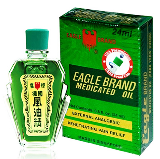 Dầu gió Eagle brand Singapore – Lọ 24ml