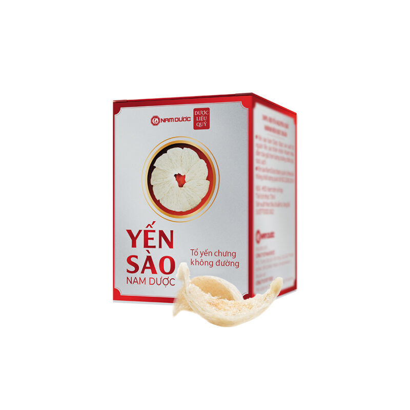 Thực phẩm bổ sung Yến sào Nam Dược Tổ yến chưng không đường – Hộp 1 lọ 70 ml