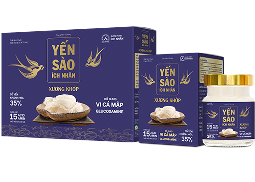 Thực phẩm bổ sung Yến sào Ích nhân Xương khớp – Hộp 1 lọ 70 ml
